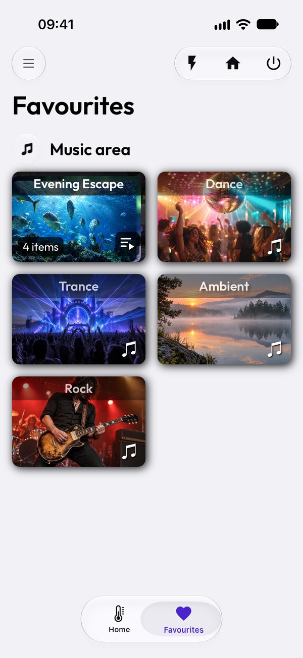 Home favourites (light mode)