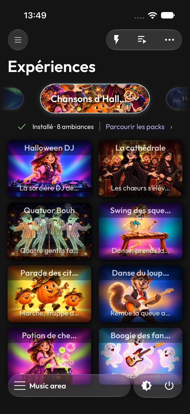 Pack d’ambiances Chansons d’Halloween